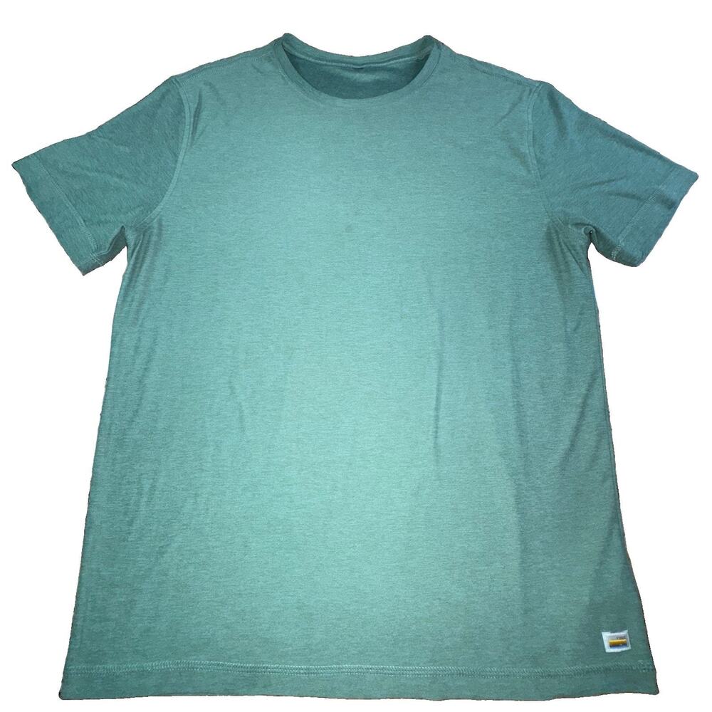 Vuori Strato Tech Shirt Men’s Medium Green Style S#V126